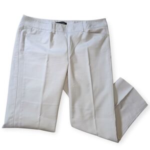 ☆White House Black Market Cream Ankle Slim Pants☆
